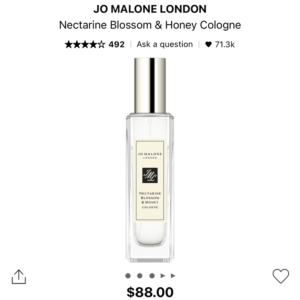 Jo Malone Nectarine Blossom & Honey Cologne